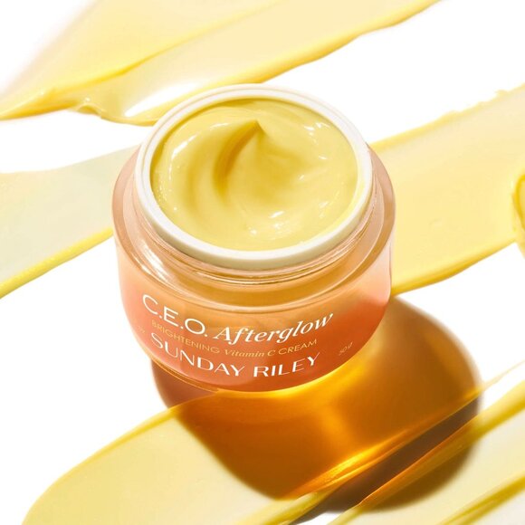 Sunday Riley—C.E.O. Afterglow Brightening Vitamin C Moisturizer (0.5oz) - Picture 5 of 8